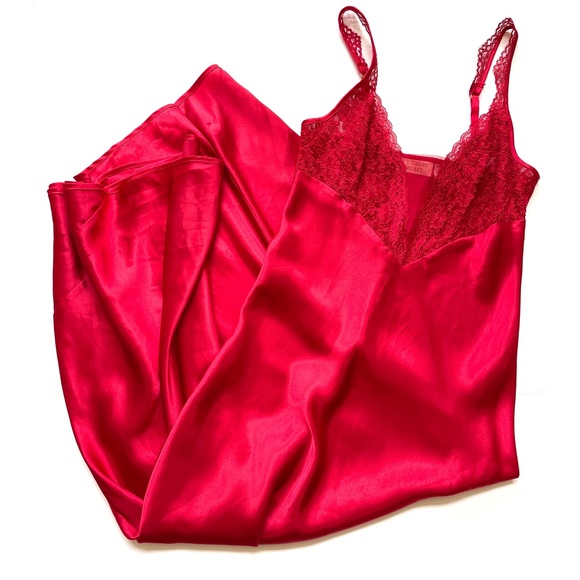 Red Lace Long Nightgown by  Victoria's Secret main image 0